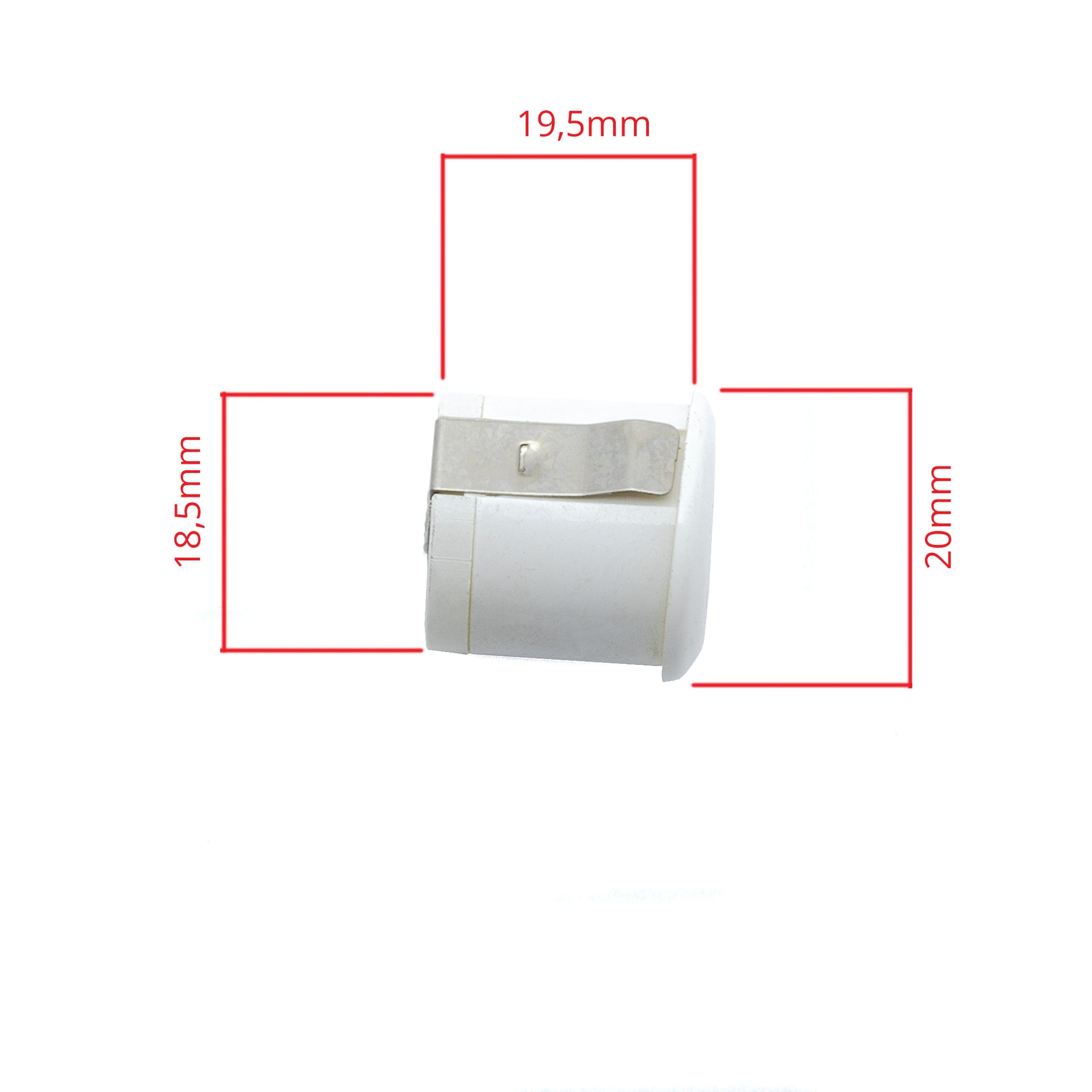 Parkeringssystem med kamera – Vit – 9V - 16V – ultraljudssensor