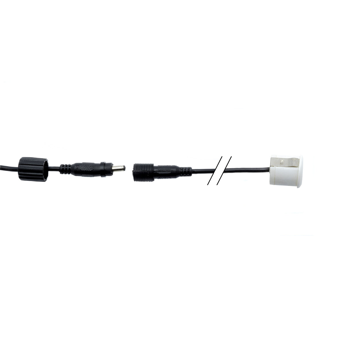 Parkeringssystem med kamera – Vit – 9V - 16V – ultraljudssensor
