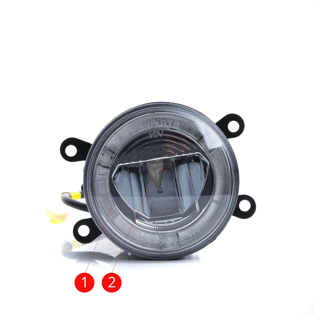 DRL- och dimljus – 6000K – 10 W – 9V - 16V