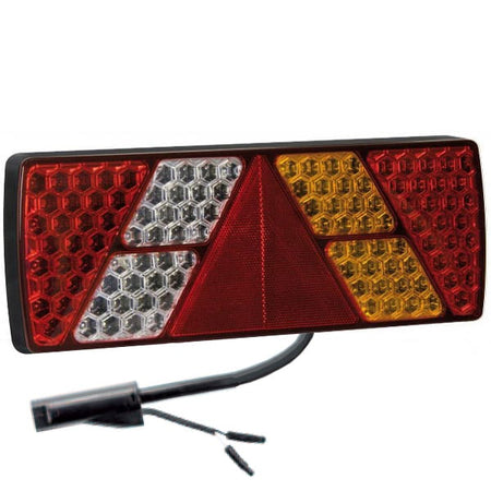 Eurolamp 7F 1.2M 6PIN Höger – produktbild framifrån | Eurolamp