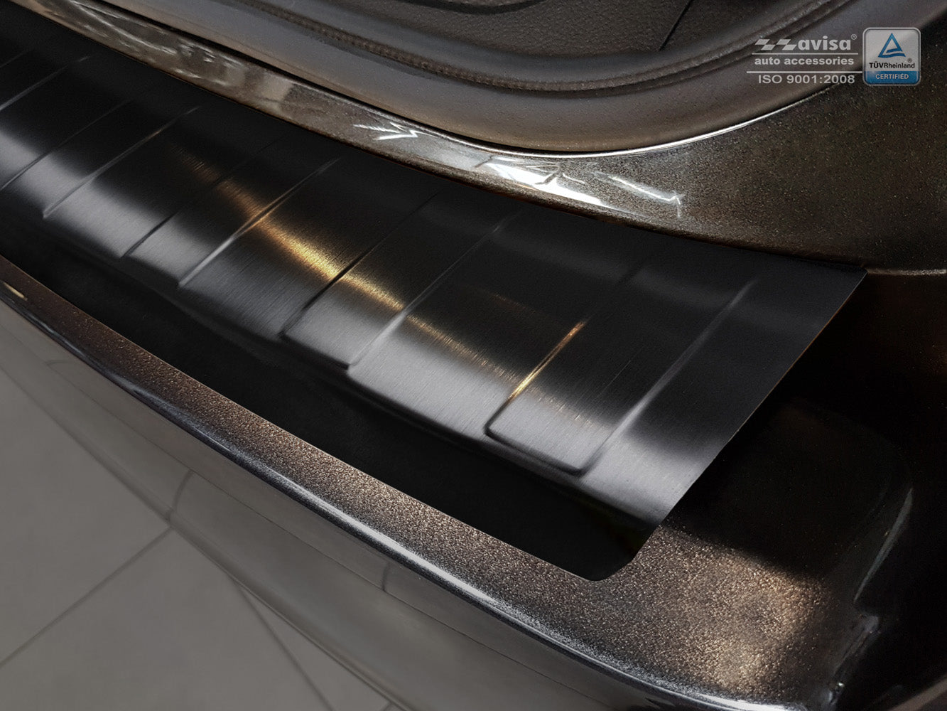 Lastskydd Subaru Impreza V (GT) 5-dörrars facelift 2017+ – Svart – detaljbild 2