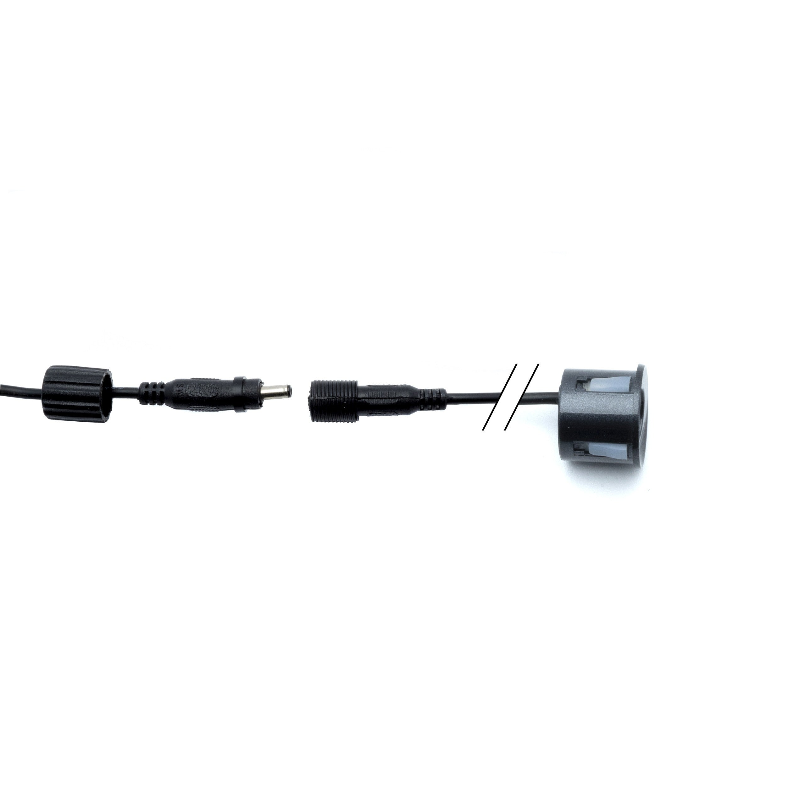 Parkeringssensor med display – Grafit – ultraljudssensor – 8 sensorer