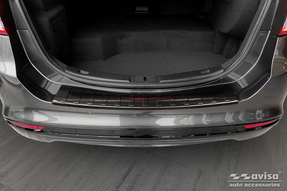 Lastskydd Ford Mondeo MK5 halvkombi 5-dörrars/ sedan 2014–2019, facelift 2019+ – Svart – detaljbild 3