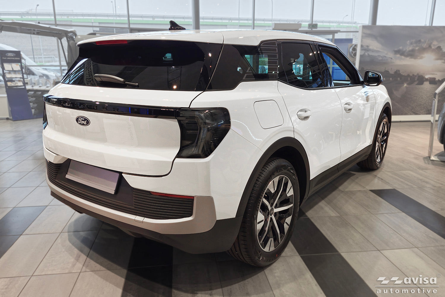 Lastskydd Ford Explorer EV 2024+ – Silver – detaljbild 2
