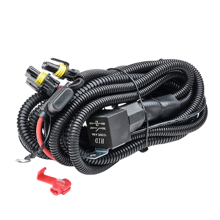 Reläkabelsats 2st Extraljus 12V – 9006 – produktbild framifrån | Xenonkungen