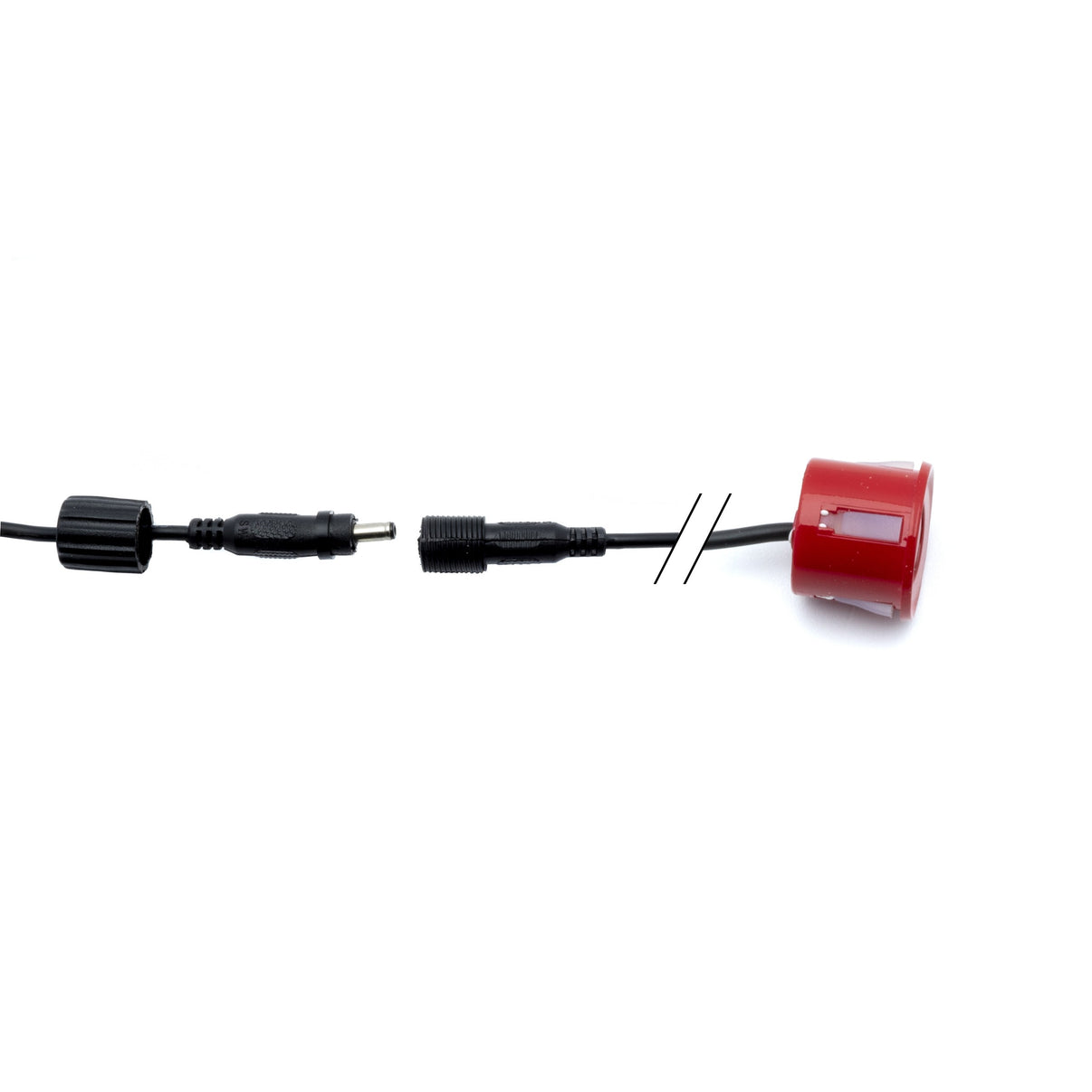Parkeringssensor med display – Röd – ultraljudssensor – 8 sensorer