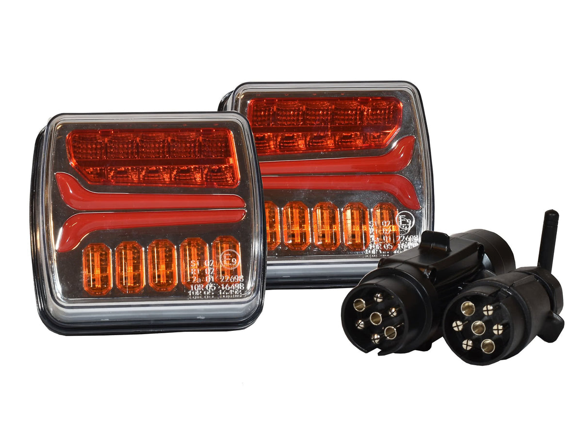 BriodLights Trådlöst trailerkit 12v – produktbild framifrån | Briodlights