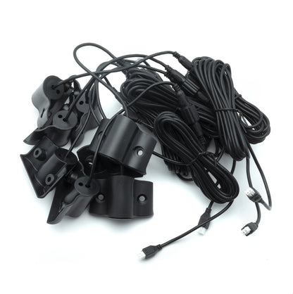 Parkeringssensor med display – Svart – ultraljudssensor – 8 sensorer