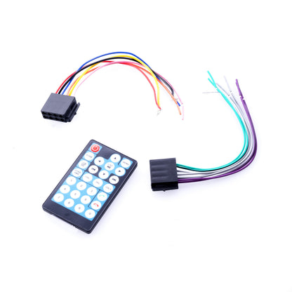 2-DIN-bilstereo – Svart – 9V - 16V
