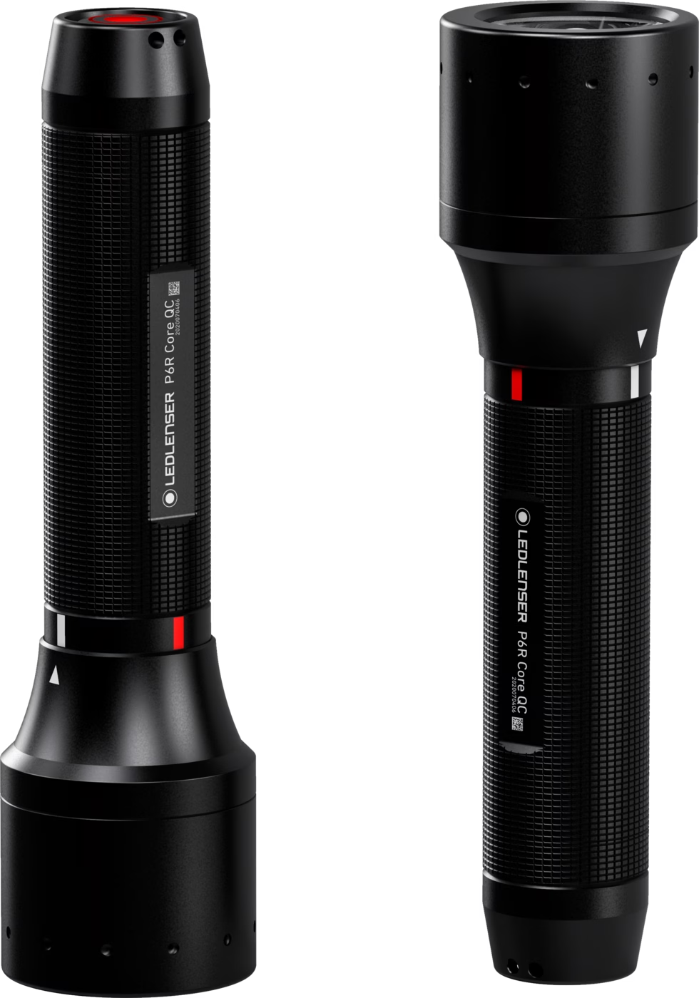 LEDLENSER P6R QC Black ES – produktvy från sidan | LEDLENSER