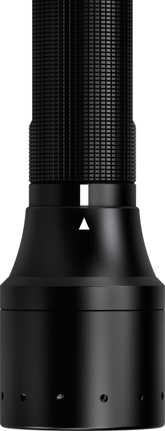 LEDLENSER P6R QC Black ES – måttspecifikation | LEDLENSER