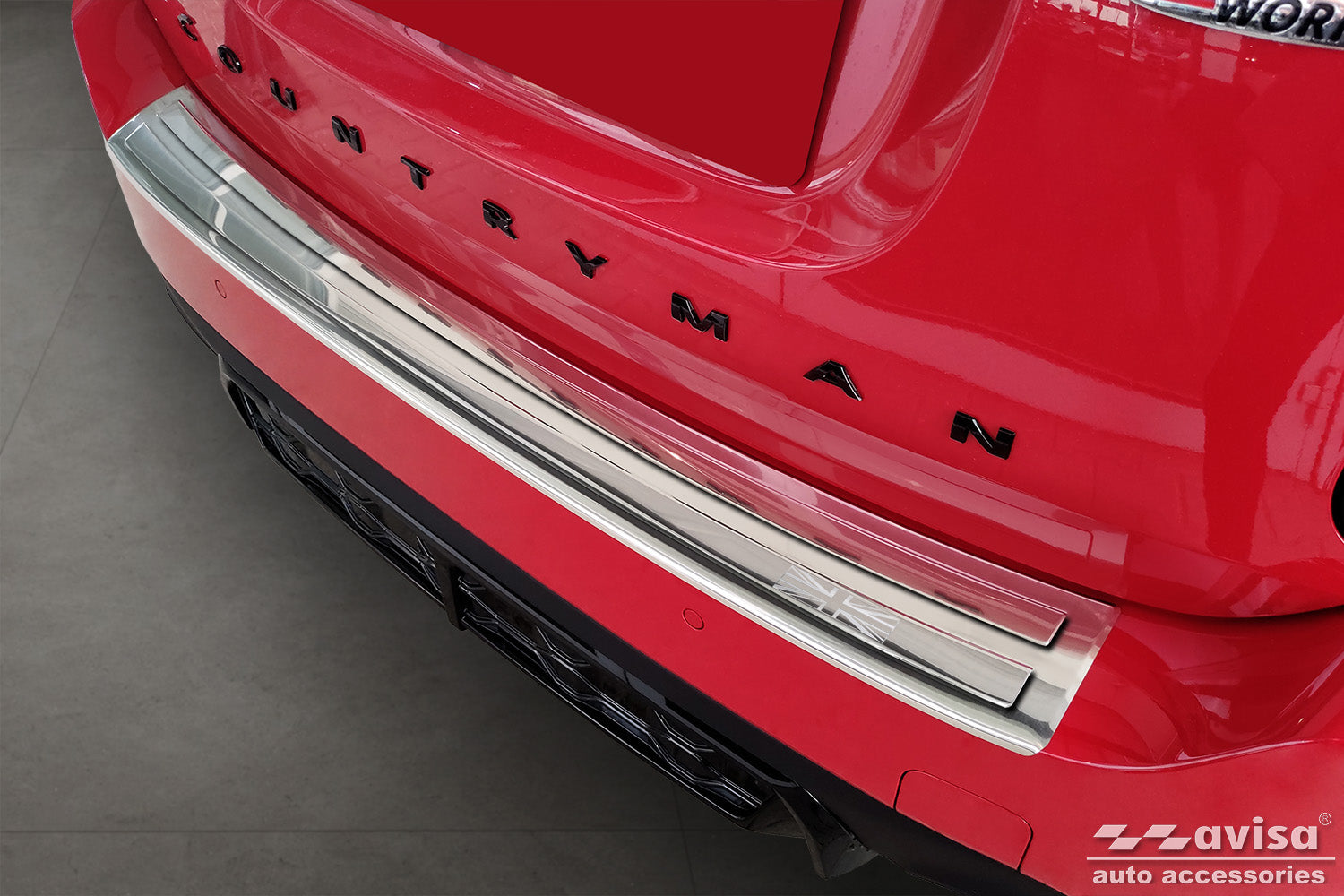 Lastskydd Mini Countryman II F60 facelift 2020+ >2023+ Silver – detaljbild 3