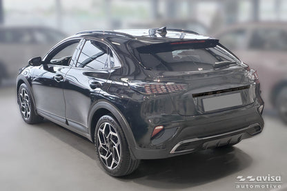 Bakluckelist Kia X-Ceed 2019–2022, facelift 2022+ – Spegelblank svart – detaljbild 2