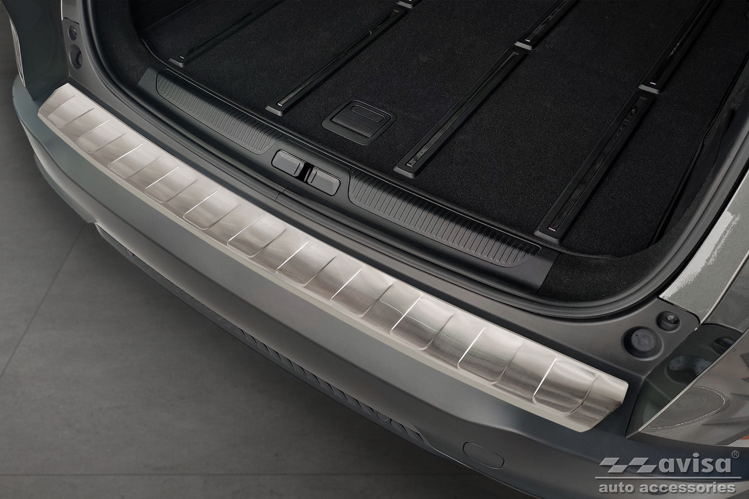 Lastskydd Citroen C5 X 2021+ – Silver satin – detaljbild 3