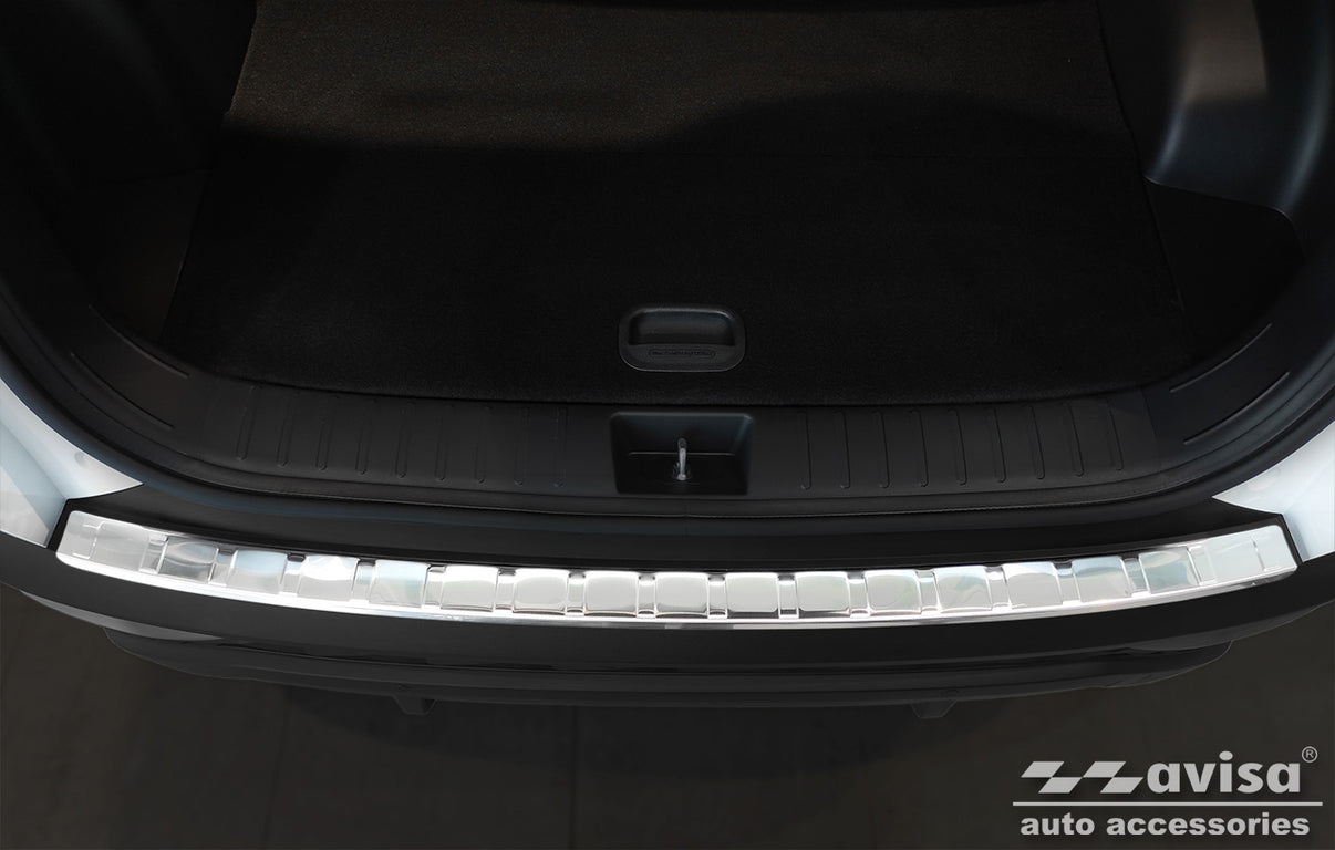 Lastskydd Hyundai Tucson IV 2020–2024, facelift 2024+ >/ Hyundai Tucson IV N-Line 2020–2024, facelift 2024+ > – Silver satin – detaljbild 3