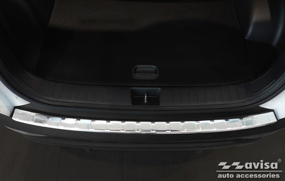 Lastskydd Hyundai Tucson IV 2020–2024, facelift 2024+ >/ Hyundai Tucson IV N-Line 2020–2024, facelift 2024+ > – Silver satin – detaljbild 3