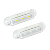 12V Frontmarkeringsljus 16W12 (2 – Pack) 58x16mm - Carlevel AB - Fordon och delar > Fordonstillbehör