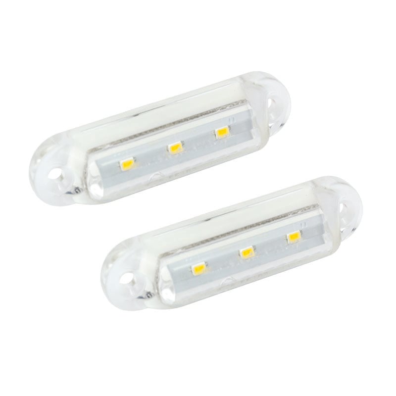 12V Frontmarkeringsljus 16W12 (2 – Pack) 58x16mm - Carlevel AB - Fordon och delar > Fordonstillbehör