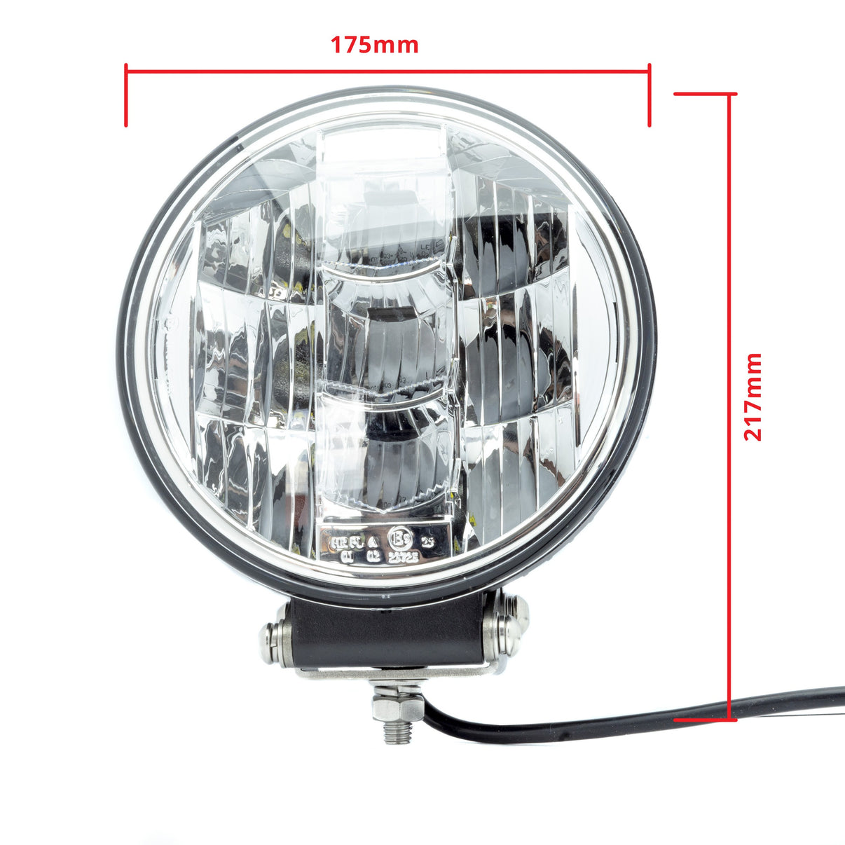 LED-extralampa – 51 W – 6000K – 17 LED – 6885 LM – 175 mm