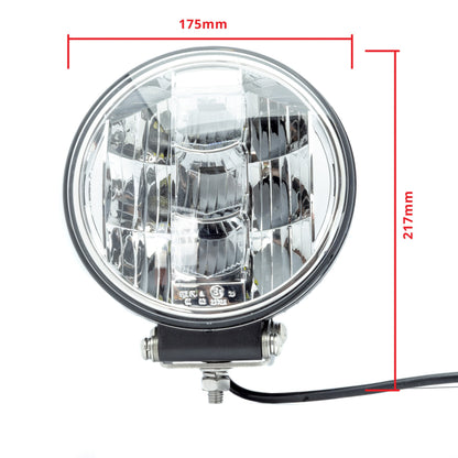 LED-extralampa – 51 W – 6000K – 17 LED – 6885 LM – 175 mm