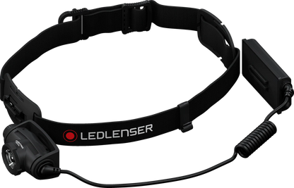 LEDLENSER H5R CORE Black ES – närbild detaljer | LEDLENSER