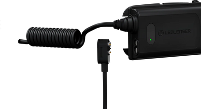 LEDLENSER H5R CORE Black ES – produktvy från sidan | LEDLENSER