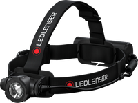 LEDLENSER H7R CORE Black ES – produktbild framifrån | LEDLENSER
