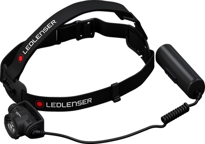 LEDLENSER H7R CORE Black ES – närbild detaljer | LEDLENSER