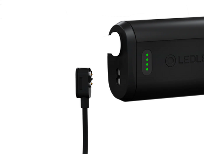 LEDLENSER H19R CORE Black – närbild detaljer | LEDLENSER