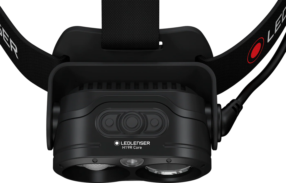 LEDLENSER H19R CORE Black – produktvy från sidan | LEDLENSER