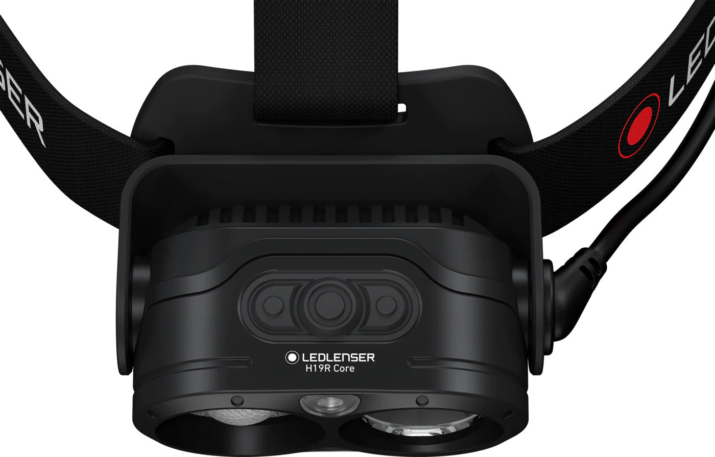 LEDLENSER H19R CORE Black – produktvy från sidan | LEDLENSER