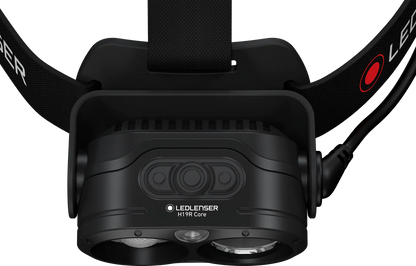 LEDLENSER H19R CORE Black – produktvy från sidan | LEDLENSER
