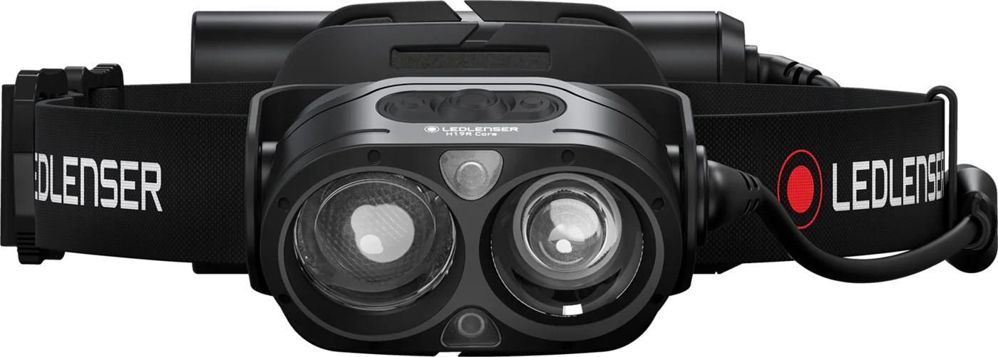 LEDLENSER H19R CORE Black – förpackning och innehåll | LEDLENSER