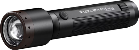 LEDLENSER P7R CORE Black ONE – produktbild framifrån | LEDLENSER