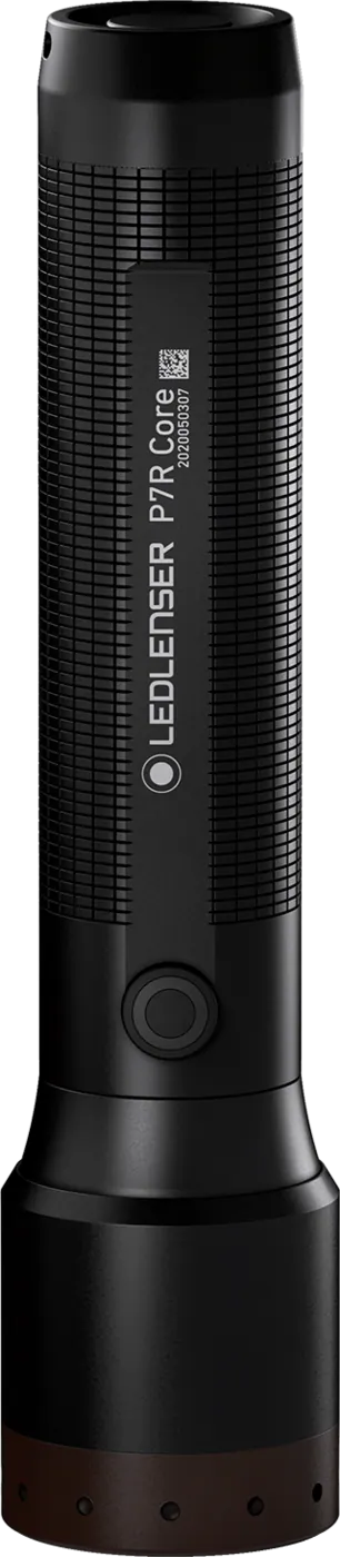 LEDLENSER P7R CORE Black ONE – produktvy från sidan | LEDLENSER