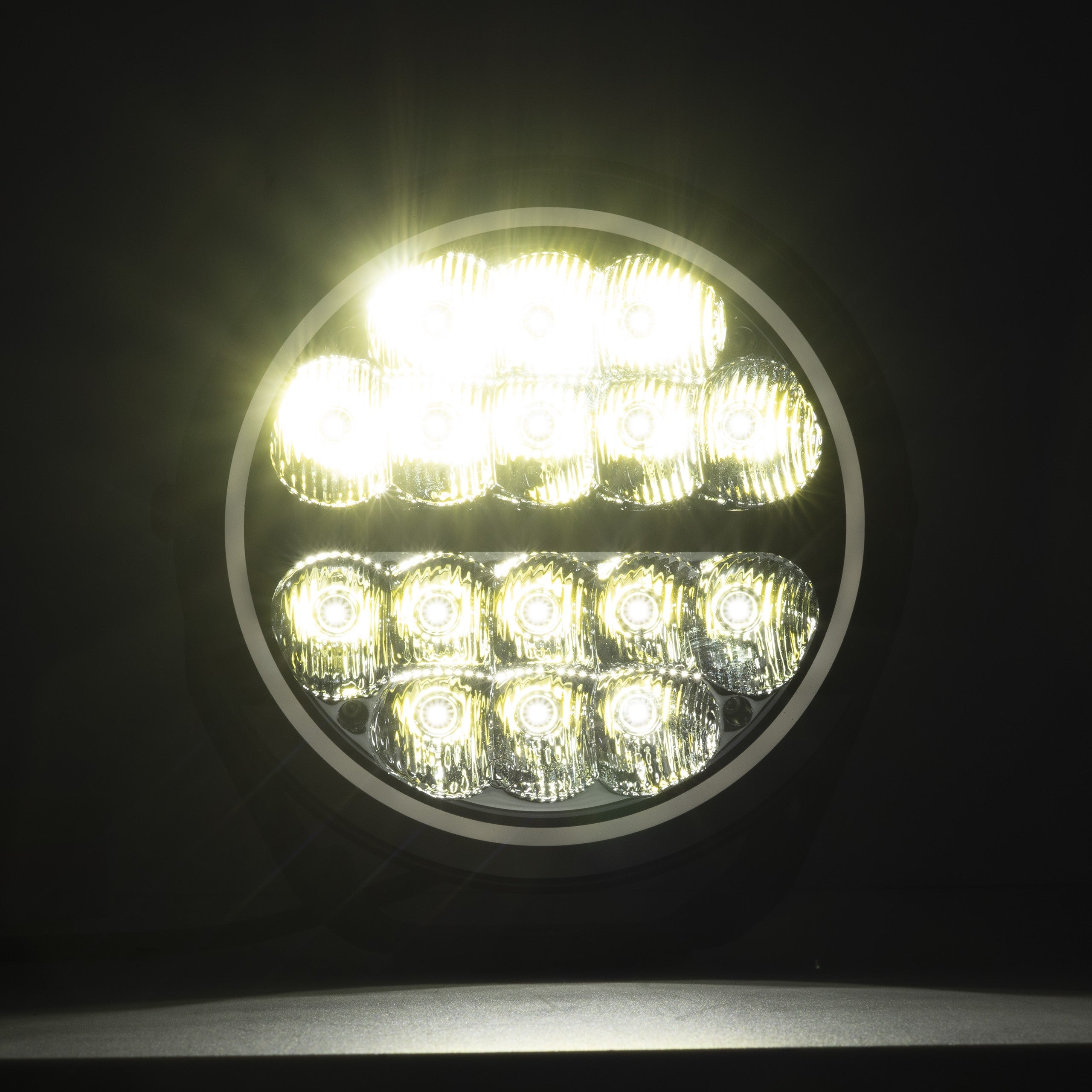 LED-extralampa – 80 W – 6000K – 16 LED – 9600 LM – 195 mm