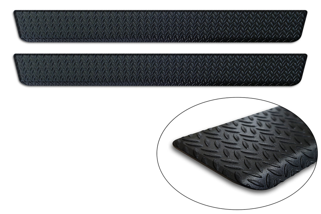 Tröskelskydd Black Mat Volkswagen CADDYCalifornia – Caddy Maxi California/ Caddy Life – Caddy Maxi Life Caddy Panel Van – Caddy… – Mattsvart