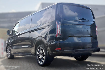 Bakluckelist Ford Tourneo Custom II 2023+ – Spegelblank svart (2/51202) – detaljbild 2