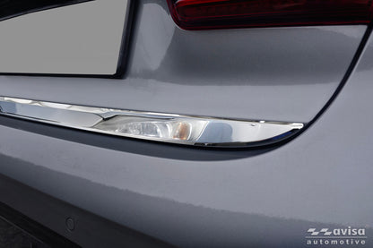 Bakluckelist BMW 3 (Sedan) G20 M-paket 2018–2022 facelift 2022–2024 facelift 2024+/ Seria 3 (Sedan) G80 M Competition… – Spegelpolerat silver – detaljbild 3