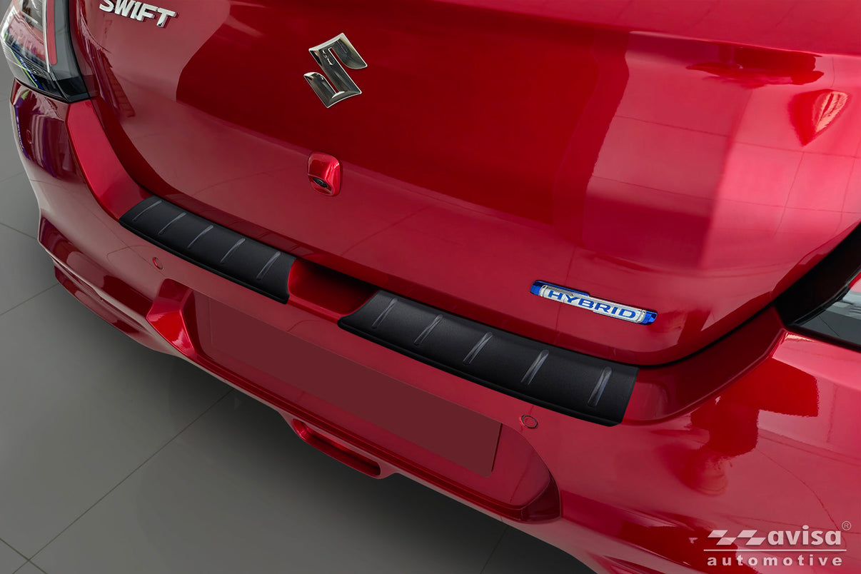 Lastskydd Black Mat Suzuki Swift VII halvkombi 5-dörrars 2024+ – Mattsvart – detaljbild 3