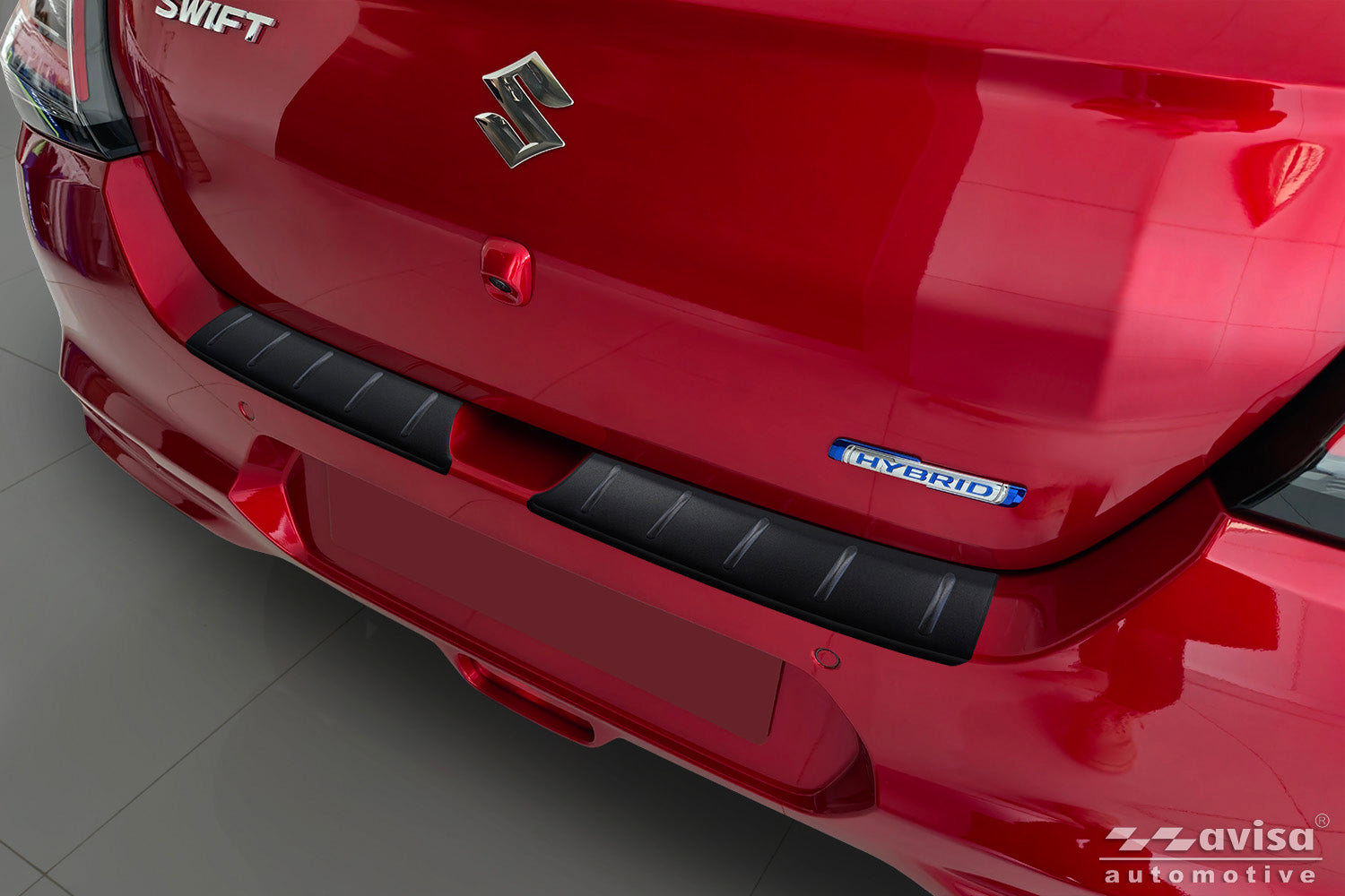Lastskydd Black Mat Suzuki Swift VII halvkombi 5-dörrars 2024+ – Mattsvart – detaljbild 3