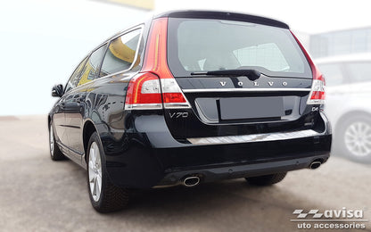 Lastskydd Volvo V70 III facelift 2014–2016 – Silver satin – detaljbild 2