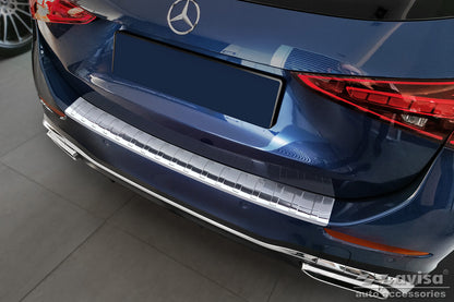 Lastskydd Mercedes C Class V Kombi AMG S206 2021+ – Silver satin – detaljbild 3