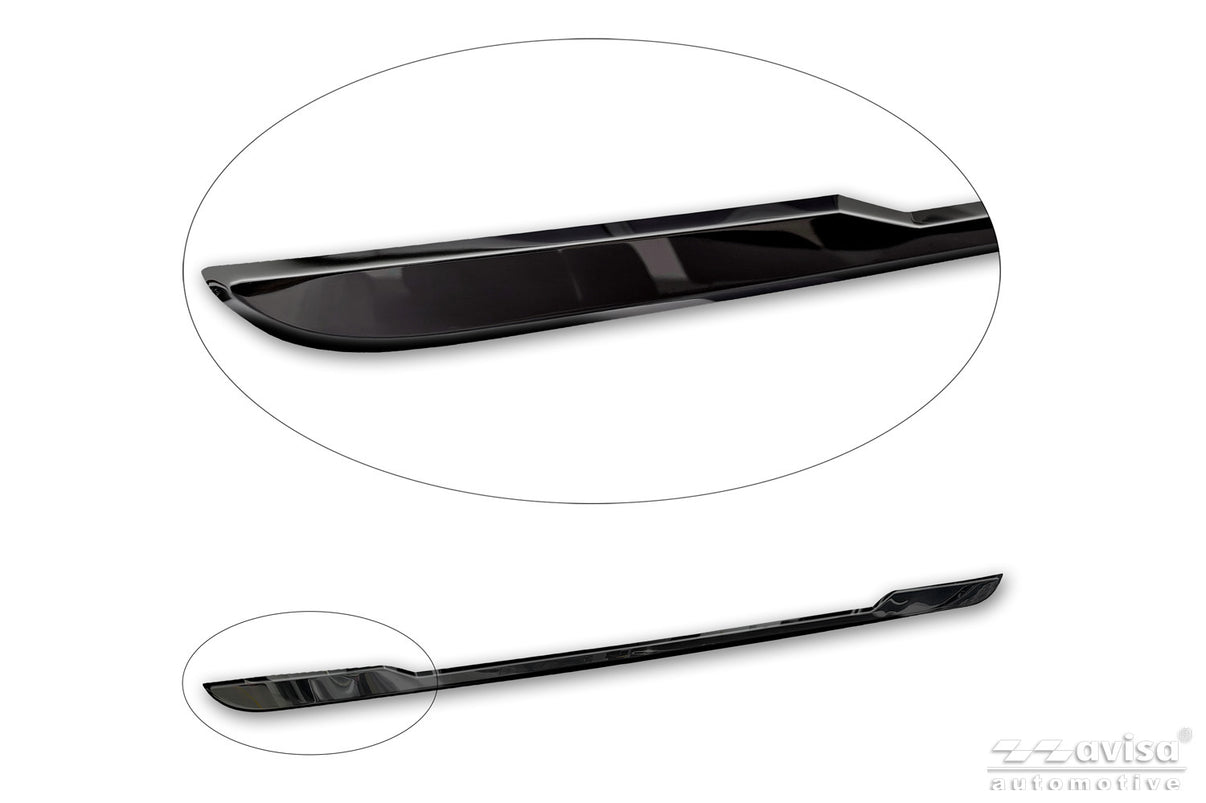 Bakluckelist Mazda CX-5 III 2025+ – Spegelblank svart
