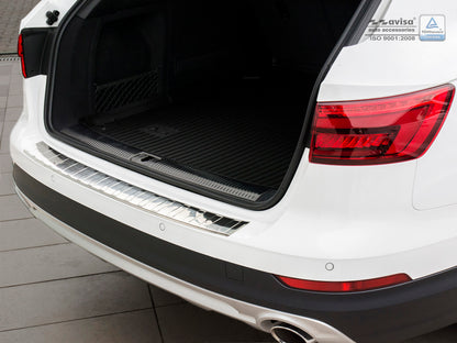 Lastskydd Audi A4 B9 Allroad 2016–2019, facelift 2019+ – Silver satin – detaljbild 3