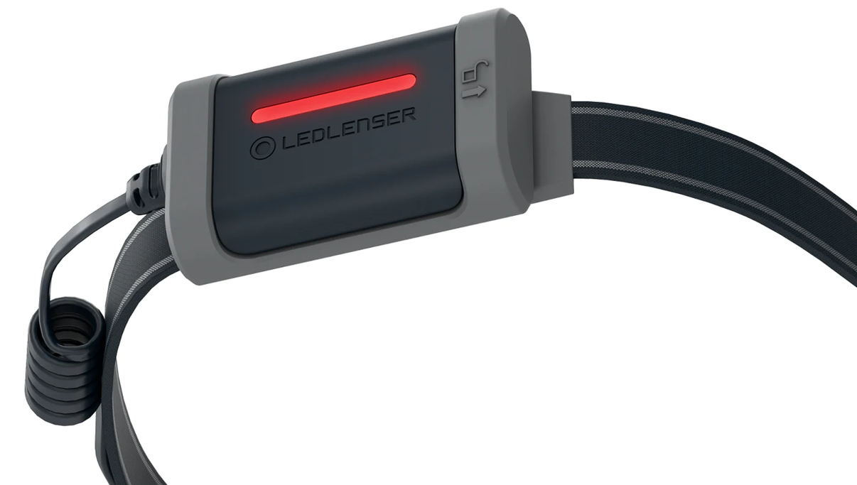 LEDLENSER NEO3 Black/Grey ONE – produktvy från sidan | LEDLENSER