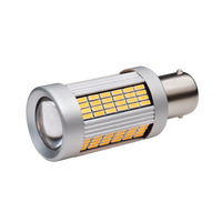produktbild framifrån visande BA15S – 1156 Signal Amber – Xenonkungen
