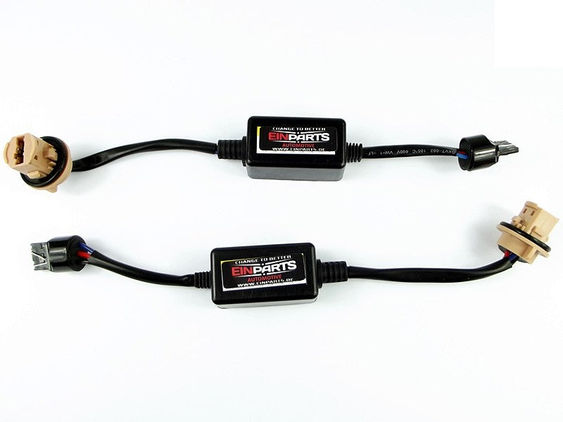 LED-motstånd och CANbus-tillbehör – W21/5W – W3x16q – 9V - 16V – 2-pack