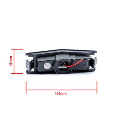 LED-skyltbelysning Mazda 2/Mx-5 – 43 × 42 mm