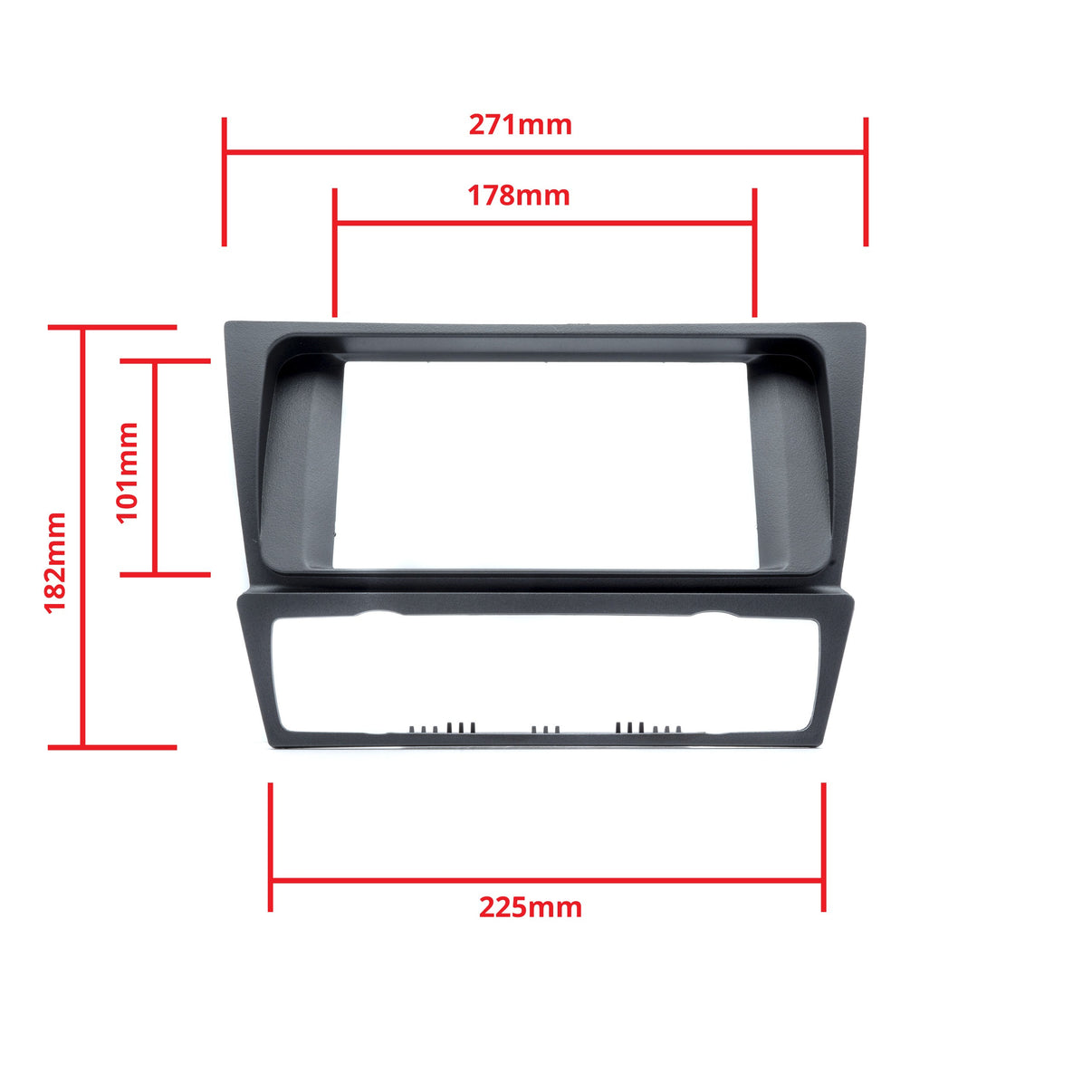 Radioram BMW Serii 3 E90 med Auto A/C m.fl./Serii 3 E91 med Auto A/C m.fl. m.fl.
